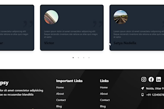 fix bugs and repair your website ensure it is responsive and friendly