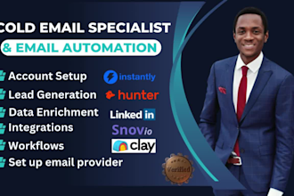 setup and manage instantly ai for warmup and cold email outreach
