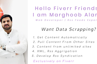 develop RSS feed aggregation and syndication in wordpress