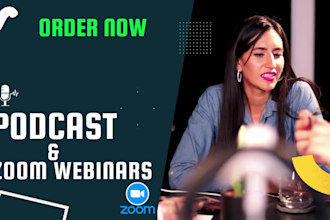 edit your zoom meeting recordings, webinars, and podcast