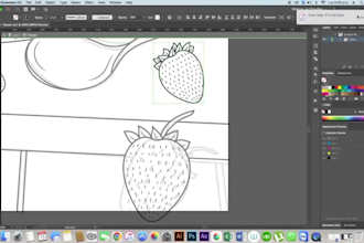 draw a coloring book for kids and adults and you love it