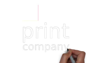 speed draw your logo and website URL including back ground music