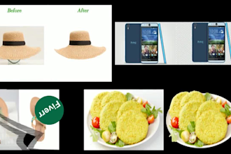 done professionally transparent or remove background more image