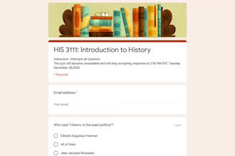 make responsive online google form, quiz, exam and assignment