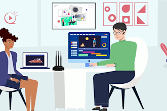 create an animated explainer video, motion graphics, commercial or sale video