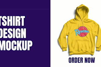 create any kind of mockups hoodie,tshirt,tank top,hat