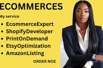 do ecommerce store setup etsy amazon using printiful printify gelato