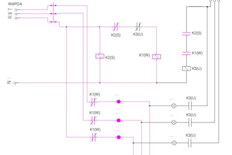 design panels using contactor and breakers in automation studio