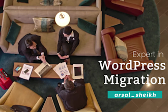 migrate or backup your wordpress website to a new hosting