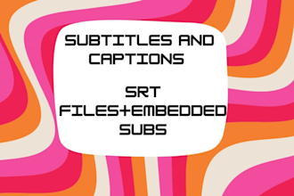 create accurate english subtitles and captions for your videos