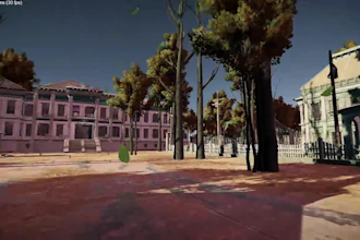 design environments and build shooting games for android