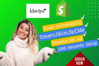 fix dkim dns record spf shopify dmarc for email deliverability authentication