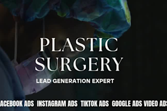 plastic surgery website, botox lifting plastic surgery leads facebook ads