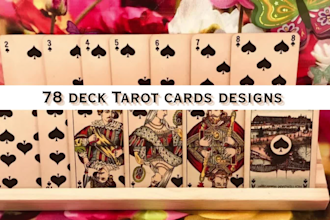 design typography tarotstyle affirmation bible message deck cards, mindful sets