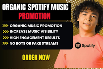 do effective spotify music promotion for your track and albums