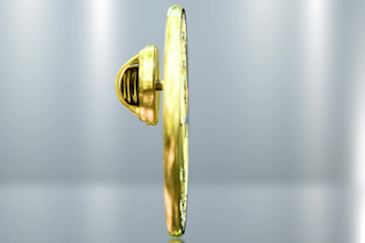 do luxury 3d logo animation and 360 rotation video of badge, coin and crypto