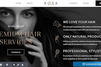 generate exclusive beauty salon leads and design professional websites
