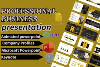 design animated powerpoint, company profiles, microsoft powerpoint, keynote