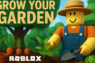 build and script your roblox game, grow your garden with custom features