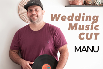 cut music for your wedding dances and custom songs mashup fast delivery