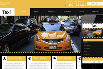 build taxi booking website taxi website chauffeur and ulber limousine website