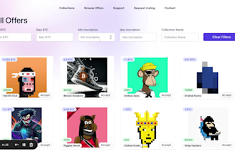 develop bitcoin ordinals marketplace ready solution