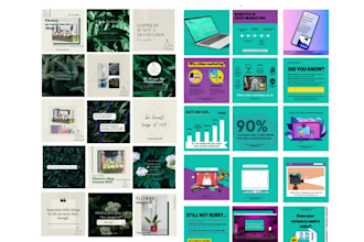 create aesthetic instagram posts any theme