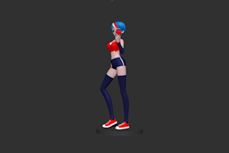 sculpt 3d model for you