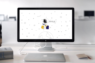 design a super logo to be attractive