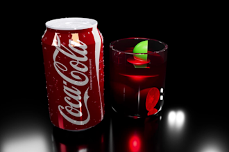 do 3d product and cosmetics modeling and animation