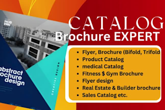 product brochure medical brochure fashion lookbook catalog design magazine cover