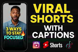 edit viral short videos with captions for reels, shorts and tiktok