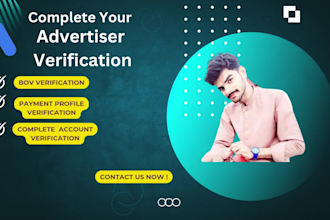 do google ads account advertiser verification in one day