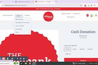 highy converting webflow squarespace wordpress wix shopify crowdfunding website