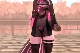 rig 3d vrchat character anime model,nsfw art, vrchat avatar for streamer, vtuber