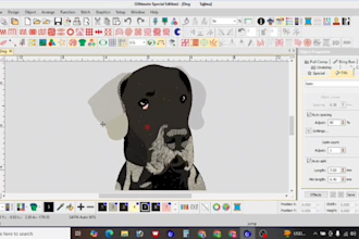 create embroidey digitizing logo design