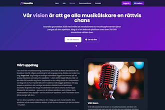 create your own website for your game, business, community