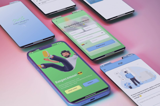 do a mobile application on flutter for any device