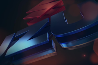 create cinematic 3d logo animation