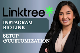 create linktree landing page instagram link in bio customize linktree