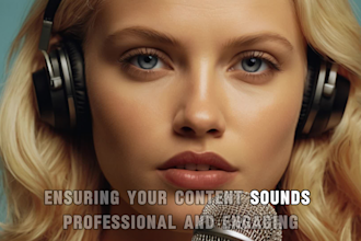 record north american british female male english ai voice over text to speech