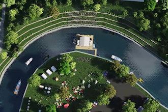 design stunning outdoor stages and event, festival spaces