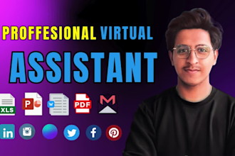 be your personal virtual assistant and social media expert