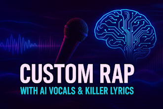 create a custom rap song with your lyrics or vibe using ai vocals