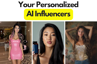 create your personal influencer model using ai