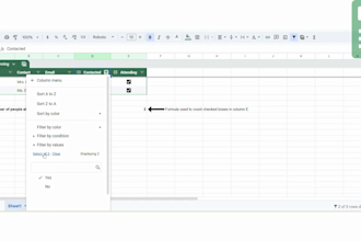enter and format data in a spreadsheet