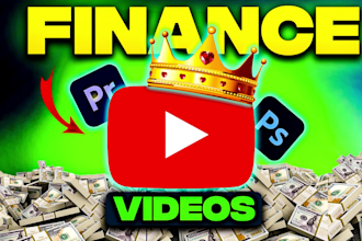 create finance faceless youtube cashcow videos