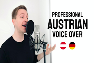 record an austrian german voice over deutscher sprecher