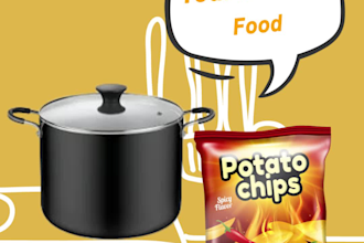 do professional motion graphics design for restaurants and fast food