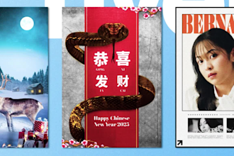 design eye catching posters for your event product or promotion